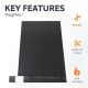MagFlex® Self-Adhesive Flexible Magnetic Squares - 1 in. x 1 in. - 96 per A4 Sheet