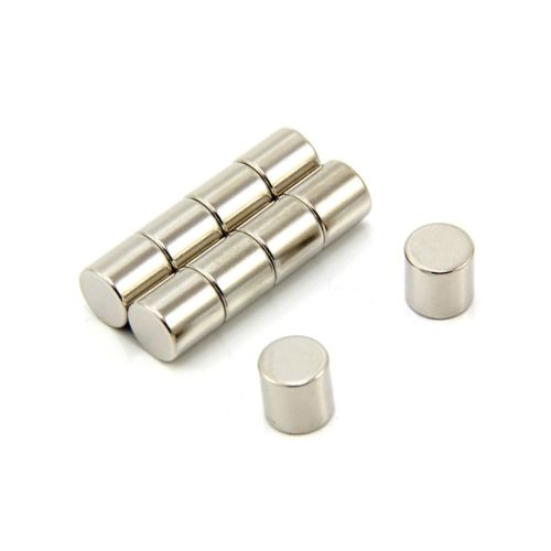 N42 Neodymium Magnet - 3/8 in. x 3/8 in. - 8.59lbs Pull