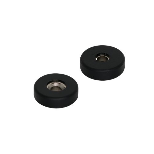 N42 Neodymium Rubber Magnet - 5/8 in. x 3/16 in. x 1/8 in. Hole