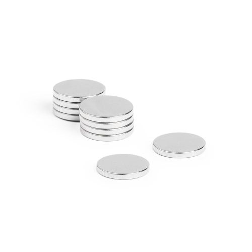 Lot De 20 Aimants Néodymium N42SH - Diamètre 6mm, épaisseur 6mm - Force 1.4kg - Neuf