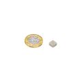 Samarium Cobalt Square Magnet - 3/8 in. x 3/8 in. x 3/16 in. thick - 5.07lbs Pull