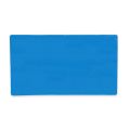MagFlex® Flexible Gloss Blue Dry Erase Surface Magnetic Sheet - 3-1/8 in. x 1/32 in.