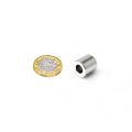 N42 Neodymium Rod Magnet - 1/2 in. O.D x 1/4 in. I.D x 1/2 in. thick - 6.8lbs Pull