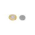 N42 Neodymium Disc Magnet - 11/16 in. dia x 1/16 in. thick - 5.31lbs Pull