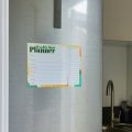 MagFlex® A4 Abstract Weekly Meal Planner Refrigerator Magnet - Flexible Magnetic Sheet