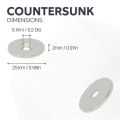 Neodymium Pot Magnets, Steel Discs & Screws Pack - 1 in. dia