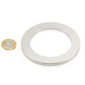 N42 Neodymium Ring Magnet - 3-3/8 in. O.D. x 2-3/8 in. I.D. x 3/16 in. thick - 35.94lbs Pull