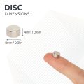 N35 Neodymium Disc Magnet - 5/16 in. dia x 5/32 in. thick - 3.24lbs Pull