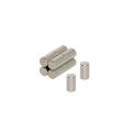 N42 Neodymium Rod Magnet - 5/32 in. dia x 9/32 in. thick - 1.5lbs Pull