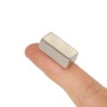 N42 Neodymium Rectangular Magnet - 3/8 in. x 5/16 in. x 27/32 in. thick - 9.92lbs Pull