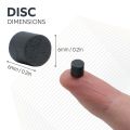 Y10 Ceramic Disc Magnet - 1/4 in. diameter x 1/4 in. thick - 0.15lbs Pull