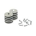 N42 Neodymium Countersunk Disc Magnet - 13/16 in. dia x 1/8 in. thick x 5/32 in. hole - 9.92lbs Pull