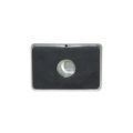 Neodymium Magnetic Pad with Hook - 2-9/32 in. x 1-9/16 in. x 9/32 in. thick - 22.05lbs Pull