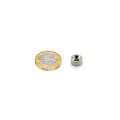 Samarium Cobalt Countersunk Disc Magnet - 3/8 in. dia x 3/16 in. thick x 1/8 in. Hole - 4.41lbs Pull
