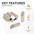 N42 Neodymium Mitre Magnet - 3/8 in. dia x 1-3/16 in. thick - 7.93lbs Pull