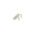 N42 Neodymium Rectangular Bar Magnet - 1/8 in. x 1/8 in. x 13/16 in. thick - 0.6lbs Pull
