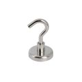 Ceramic Clamping Magnet with M6 Eyebolt - 1-1/4 in. dia - 12.79lbs Pull