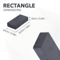 Y30BH Ceramic Rectangular Magnet - 1-7/8 in. x 1 in. x 3/8 in. thick - 6.62lbs Pull