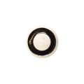 Electromagnet with 1/4-20 UNC Mounting Hole - 12V DC/5.2W - 2 in. dia x 1-9/16 in. thick - 220.5lbs Pull