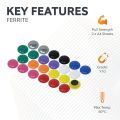 Small Notice Board/Planning Magnets - 13/16 in. dia x 1/4 in. high