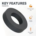 Y30BH Ceramic Ring Magnet - 2-15/16 in. O.D. x 1-9/16 in. I.D. x 19/32 in. thick - 15.44lbs Pull