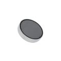 Ceramic Recovery Magnet with M10 Eyebolt - 3-5/32 in. dia x 2-3/4 in. tall - 132.3lbs Pull