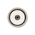 N42 Neodymium Pot Magnet with M10 Eyebolt + 10m Rope - 3 in. dia x 19/32 in. - 441lbs Pull