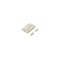 N42 Neodymium Rectangular Magnet - 3/32 in. x 1/4 in. x 1/16 in. thick - 0.88lbs Pull