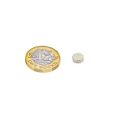 N35 Neodymium Disc Magnet - 1/4 in. dia x 1/16 in. thick - 1.35lbs Pull
