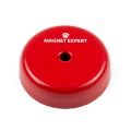 Alnico Shallow Pot Magnet c/w 3/16 in. dia countersunk hole - 1-1/2 in. dia x 3/8 in. thick - 28.67lbs Pull