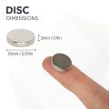 N42 Neodymium Disc Magnet - 19/32 in. dia x 1/8 in. thick - 6.39lbs Pull