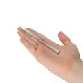 N42 Neodymium Rectangular Magnet - 5-1/8 in. x 5/16 in. x 3/16 in. thick - 52.25lbs Pull