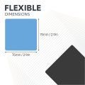MagFlex® Scrumboard Magnet - Gloss Blue Dry Erase Surface - 1/32 in.