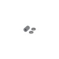 N42 Neodymium PTFE Coated Countersunk Disc Magnet - 3/8 in. dia x 1/16 in. thick x 1/8 in. hole - 2.64lbs Pull (North)