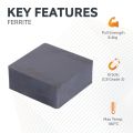 Ceramic Rectangular Magnet (C8 Grade 3) - 1-7/8 in. x 1-7/8 in. x 13/16 in. thick - 18.53lbs Pull