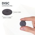 Y10 Ceramic Disc Magnet - 1 in. x 1/8 in. thick - 1.1lbs Pull