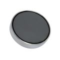 Ceramic Pot Magnet with M10 thread - 3-1/8 in. dia x 1-3/8 in. tall - 132.3lbs Pull