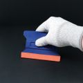 MagWrap™ Blue Magnetic Wing Squeegee with 1" Suede