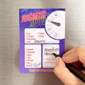 MagFlex® A6 LifeNotes Novelty Magnetic Fridge Notes & Reminders (Pack of 8)