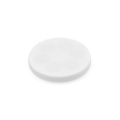 Black Rubber Coated POS Magnet c/w M6 Boss Thread (1/4 in. high x 1/2 in. deep) - 1-9/16 in. dia x 1/4 in. high - 17.64lbs Pull