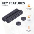 Y10 Ceramic Ring Magnet - 1/2 in. O.D. x 1/16 in. I.D. x 1/4 in. thick - 0.22lbs Pull