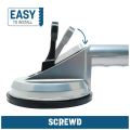 SCREWD 4-9/16 in. diameter x 12-9/16 in. length Dual Suction Lifter - 176lbs Pull