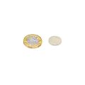 N35H Neodymium Disc Magnet - 19/32 in. dia x 1/16 in. thick - 3.09lbs Pull