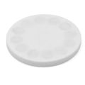 Rubber Coated POS Magnet c/w M6 Boss Thread (Flush x 1/3 in. deep) - 2-9/16 in. dia x 1/3 in. high - 44.1lbs Pull