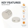 N35 Neodymium Disc Magnet - 19/32 in. dia x 5/32 in. thick - 6.17lbs Pull