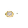 N42 Neodymium Disc Magnet - 1/8 in. dia x 1/16 in. thick - 0.59lbs Pull