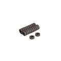 Y10 Ceramic Magnets - 5/16 in. O.D. x 3/16 in. I.D. x 1/8 in. thick - 0.15lbs Pull