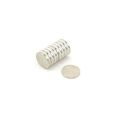 N35H Neodymium Disc Magnet - 19/32 in. dia x 1/16 in. thick - 3.09lbs Pull