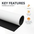 PrintFlex® Latex, Pigment & UV Ink Printable Matt White Ferrous Sheet - 50 in. wide