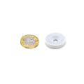 N42 Neodymium PTFE Coated Countersunk Disc Magnet - 1-1/16 in. dia x 1/4 in. thick x 1/4 in. Hole - 13.23lbs Pull
